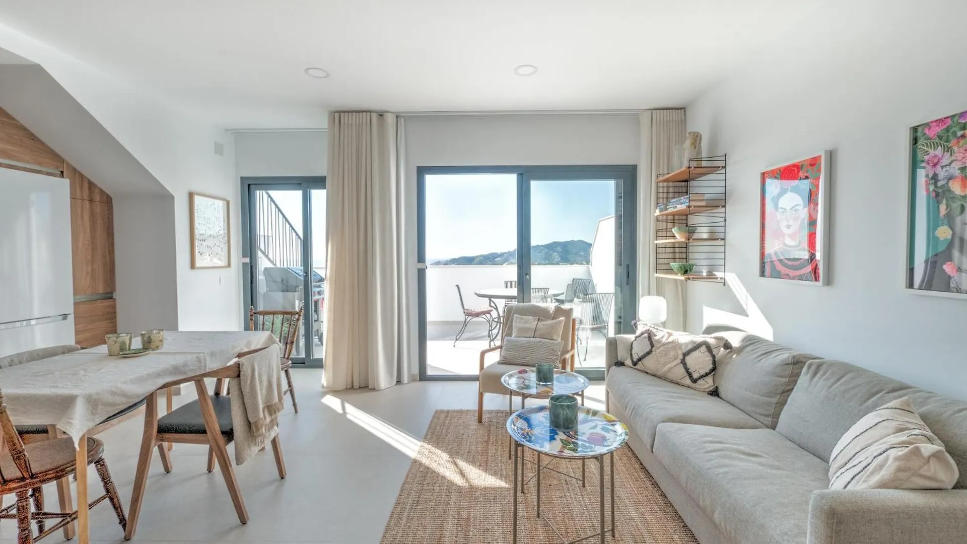 Modern Townhouse With 3 Terraces, Pool And Views Βίλα Nerja Σπίτι διακοπών